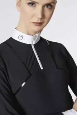 Discount Polo de competition Mereta Shirt - Femme La Cavalière En Concours|La Femme En Concours