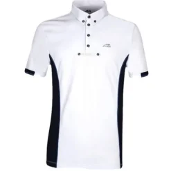 Polo de compétition homme GYM Homme Le Cavalier En Concours|L'Homme En Concours
