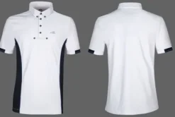 Polo de compétition homme GYM Homme Le Cavalier En Concours|L'Homme En Concours