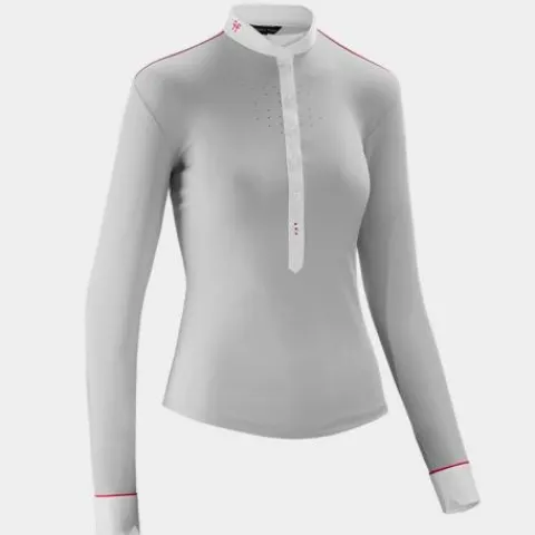 Polo de concours Aerolight Femme Femme La Cavalière En Concours|La Femme En Concours