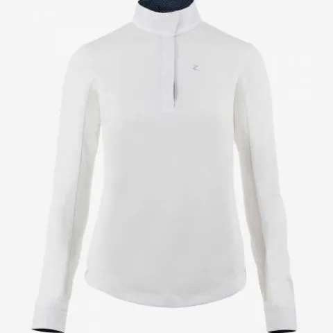 Sale Polo de concours blanc Femme La Cavalière En Concours|La Femme En Concours
