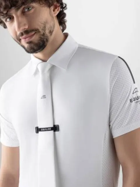 Polo de concours homme - manches courtes Homme Le Cavalier En Concours|L'Homme En Concours