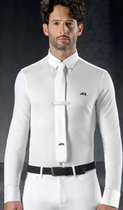 Sale Polo de concours Homme X-Premium Ray Homme Le Cavalier En Concours|L'Homme En Concours