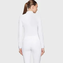 Hot Polo de concours manches longues Aline FW25 - Femme La Cavalière En Concours|La Femme En Concours