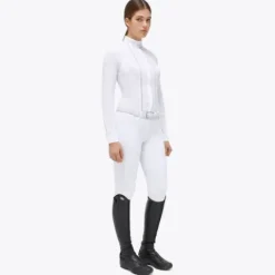 Polo de concours Sangallo Broderie - Femme La Cavalière En Concours|La Femme En Concours