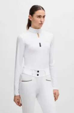 Online Polo d'entraînement manches longues MINOU - - Ultra-léger Femme Tenue D'Équitation Femme·Polos Et Chemises