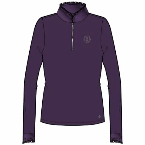 Polo manches longues hiver irhanna - Femme La Cavalière En Concours|La Femme En Concours