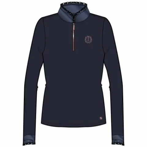Polo manches longues hiver irhanna - Femme La Cavalière En Concours|La Femme En Concours