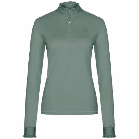 Polo manches longues hiver irhanna - Femme La Cavalière En Concours|La Femme En Concours