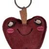 Hot Porte clés Apple - - Cuir jute Bijoux