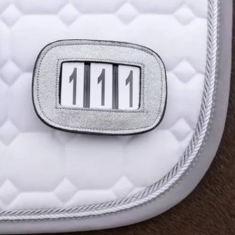 New Porte numéros shine - - paillettes Les Accessoires De Concours·Dossard De Cross - Brassard|Dossards De Cross