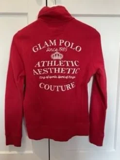 New Pull rouge HV Polo Femme Tenue D'Équitation Femme·Sweat Shirt, Polaire Et Pull Femme