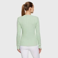 New Pullover Twisted Lisa SS25 Samashield Femme Tenue D'Équitation Femme·Sweat Shirt, Polaire Et Pull Femme