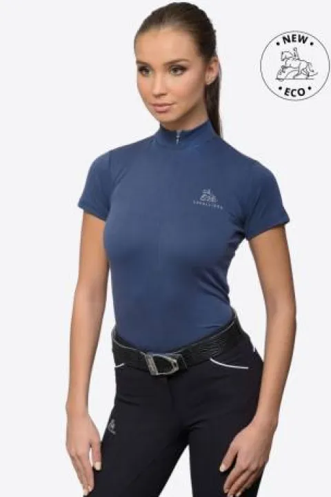 Discount Riding Top à manches courtes - - Tissu technique doux Femme Tenue D'Équitation Femme·Polos Et Chemises