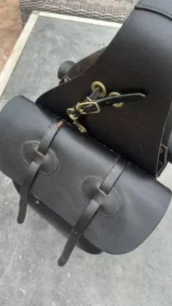Hot Sac de selle en cuir Tucker Sac À Selle|Bagagerie Et Sac De Transport·Sacs à Selle