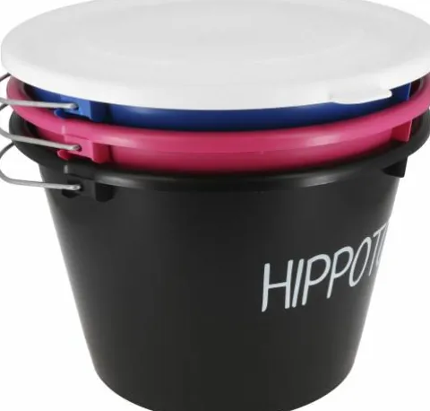 Sale Seau écurie fermable Hippotonic Matériel Pour L'Alimentation·Abreuvoirs Et Seaux
