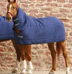 Discount Sous-couverture plus navy - - rembourrage 300g Couvertures Cheval