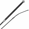 Sale Stick de dressage poignée cuir - Harry's Horse - Nylon tressé Cravaches