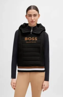 Best Sweat sans manches Fanny Puffer- Femme Tenue D'Équitation Femme·Sweat Shirt, Polaire Et Pull Femme