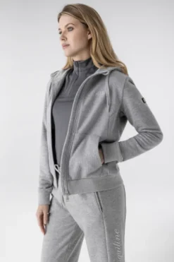 Best Sweat zippé à capuche Esaste - Femme Tenue D'Équitation Femme·Sweat Shirt, Polaire Et Pull Femme