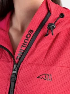 Clearance Sweat zippé femme cerise Femme Tenue D'Équitation Femme·Sweat Shirt, Polaire Et Pull Femme