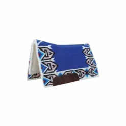 Hot Tapis Americain Ocotillo Bleu Tapis Western|Tapis De Selle