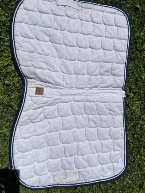 Clearance Tapis concours blanc Tapis De Cso|Tapis De Selle