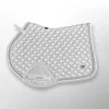 New Tapis de CSO en satin avec insert en cristal Tapis De Cso|Tapis De Selle