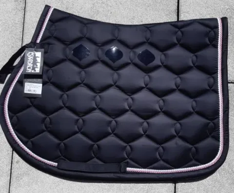 Tapis de selle anatomique Glossy Wave - - Antidérapant Tapis De Cso|Tapis De Selle