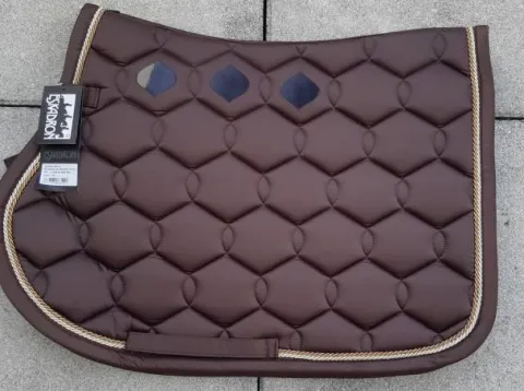 Tapis de selle anatomique Glossy Wave - - Antidérapant Tapis De Cso|Tapis De Selle
