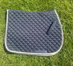 Best Tapis de selle bleu marine mixte Tapis De Dressage|Tapis De Cso