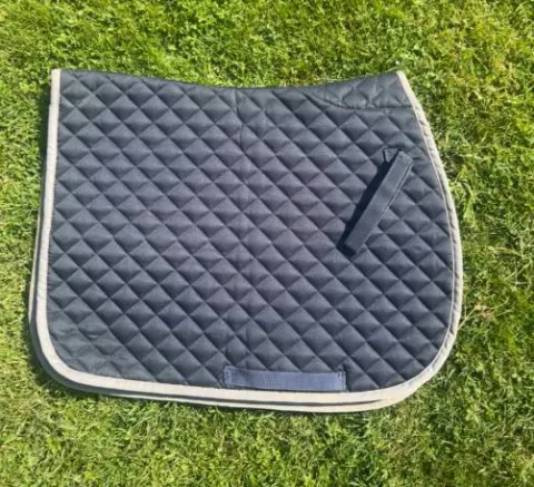Best Tapis de selle bleu marine mixte Tapis De Dressage|Tapis De Cso