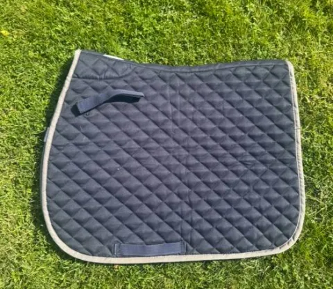 Best Tapis de selle bleu marine mixte Tapis De Dressage|Tapis De Cso