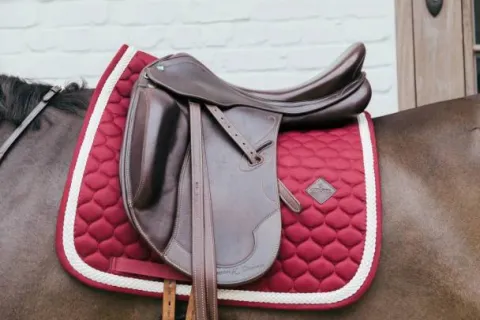 New Tapis de selle corde tressée dressage - Kentucky - élégance et confort Tapis De Dressage|Tapis De Selle