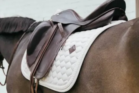 New Tapis de selle corde tressée dressage - Kentucky - élégance et confort Tapis De Dressage|Tapis De Selle