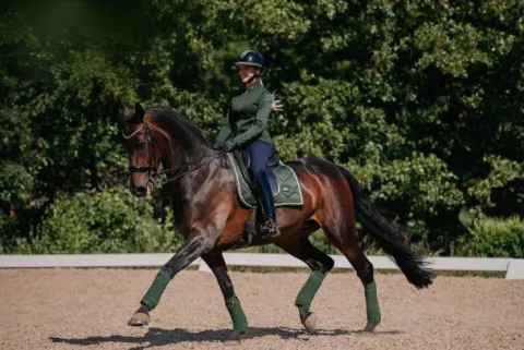 Sale Tapis de selle Forest Green - Tapis De Dressage|Tapis De Selle