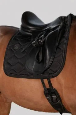Best Tapis de selle highgloss pearls platinum - - effet satiné Tapis De Dressage|Tapis De Selle