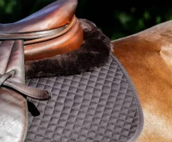 Outlet Tapis de selle Jump Wool Euro Roll - 95% absorption choc Tapis De Cso|Tapis De Selle