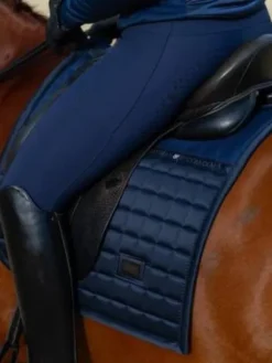 Clearance Tapis de selle Sportive Navy - Tapis De Dressage|Tapis De Selle