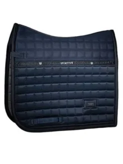Clearance Tapis de selle Sportive Navy - Tapis De Dressage|Tapis De Selle