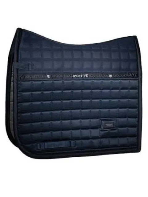 Clearance Tapis de selle Sportive Navy - Tapis De Dressage|Tapis De Selle