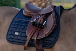 Clearance Tapis de selle Sportive Navy - Tapis De Dressage|Tapis De Selle