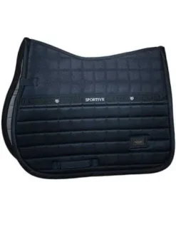 Clearance Tapis de selle Sportive Navy - Tapis De Dressage|Tapis De Selle