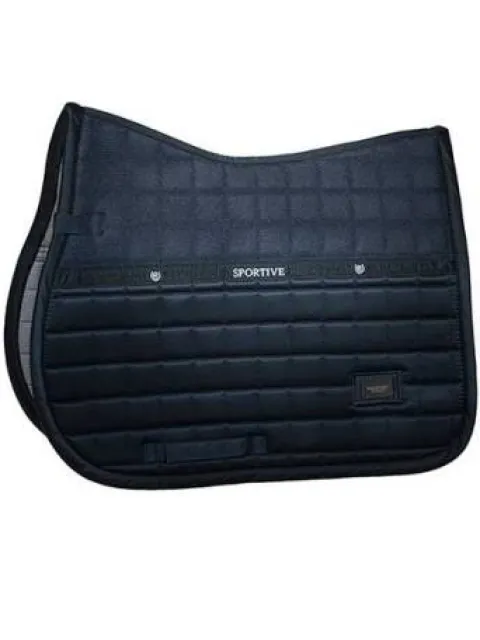 Clearance Tapis de selle Sportive Navy - Tapis De Dressage|Tapis De Selle