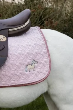 Discount Tapis de selle Tête de licorne pailleté - Kentucky - Confort optimal Tapis De Cso|Tapis De Selle