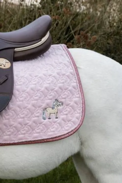 Discount Tapis de selle Tête de licorne pailleté - Kentucky - Confort optimal Tapis De Cso|Tapis De Selle