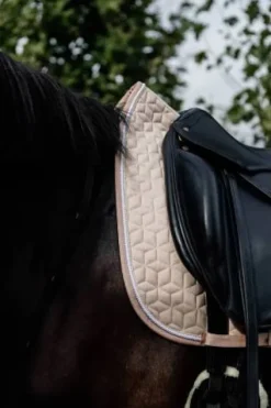 Sale Tapis de selle Wool - Kentucky - Matelassage en étoiles Tapis De Cso|Tapis De Selle