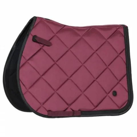 Hot Tapis de selle Zahra Bordeaux - - Effet satiné, motifs élégants Tapis De Cso|Tapis De Selle