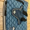 Best TAPIS ENSEMBLE KINGSLANS BLEU CANARD Tapis De Dressage|Tapis De Cso