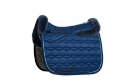 Clearance Tapis Eurofit Satiné Edition Limitée 2022 Blue - Tapis De Dressage|Tapis De Selle